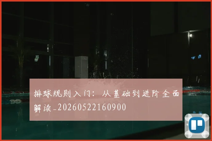 排球规则入门：从基础到进阶全面解读_20260522160900